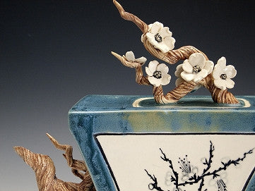 Plum Blossom Box Teapot