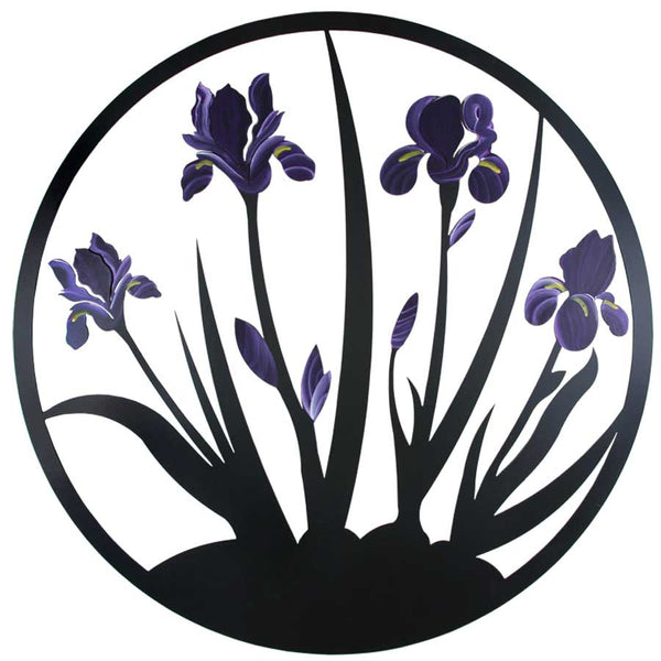 Iris-Wall-Hanging-Purple-Cricket-Forge-Eclipse-Gallery