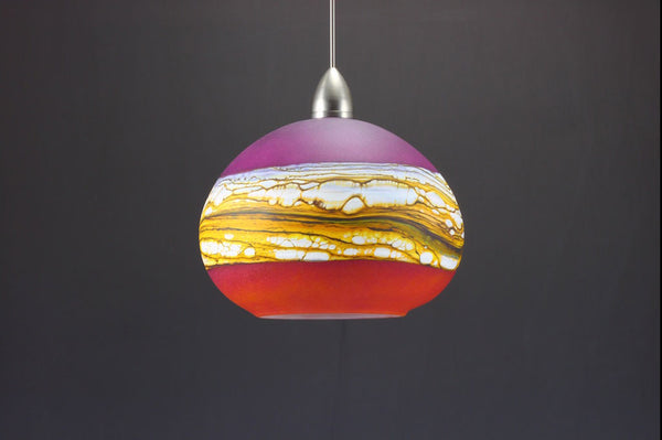Round-Strata-Pendant-in-White-Opal-with-Ruby-and-Tangerine-off-Danielle-Blade-and-Stephen-Gartner-Eclipse-Gallery