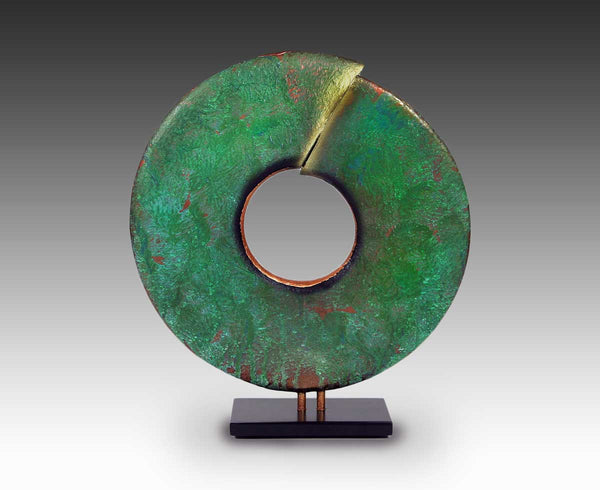 Wisdom-with-Green-Patina-Sculpture-Cheryl-Williams-Eclipse-Gallery