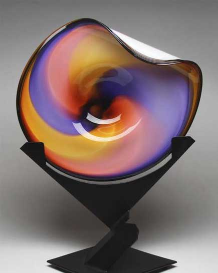 Art Glass Bowls &amp; Platters