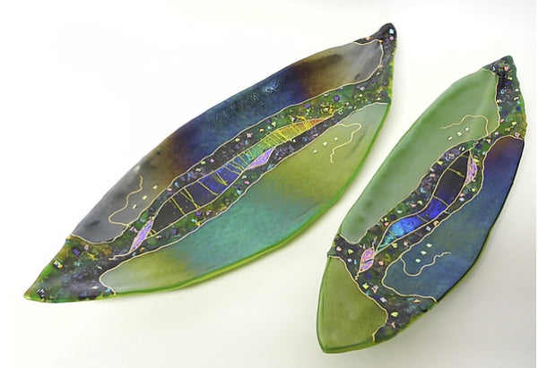 Long Boat Leaf Dish