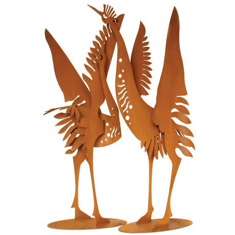 Crane Statues