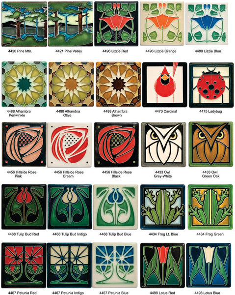 Contemporary Tile Clock - Eclipse Gallery