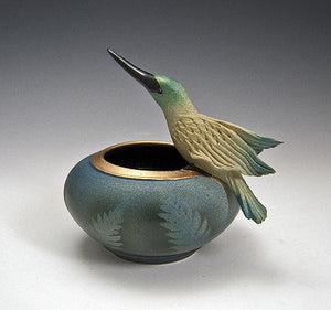 Resting Hummingbird Bowl