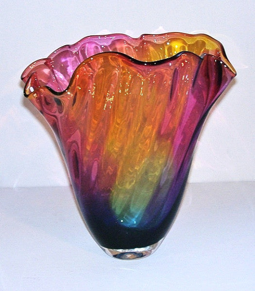 Coastal Vase Warm rainbow - Eclipse Gallery