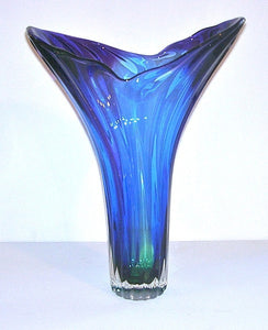 Optic Flower Vase Night Sky