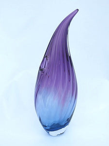 Raindrop Vase (Amethyst and Blue)