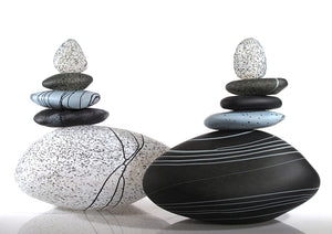 Black and White Cairn Group - Eclipse Gallery