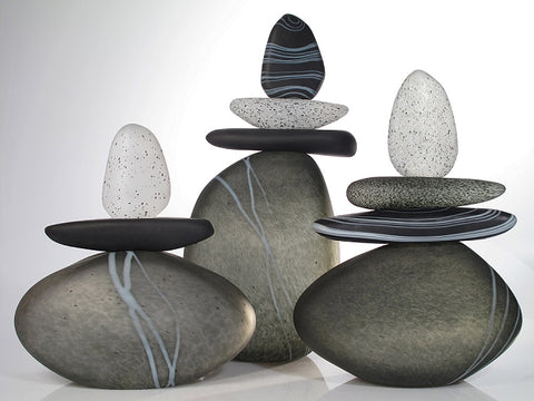 Black and Gray Cairn Group - Eclipse Gallery