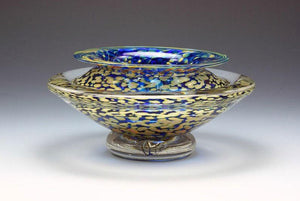 Ikebana-Vase-Transparent-Aqua-Danielle-Blade-and-Stephen-Gartner-Eclipse-Gallery