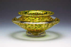 Ikebana-Vase-Transparent-Lime-Danielle-Blade-and-Stephen-Gartner-Eclipse-Gallery