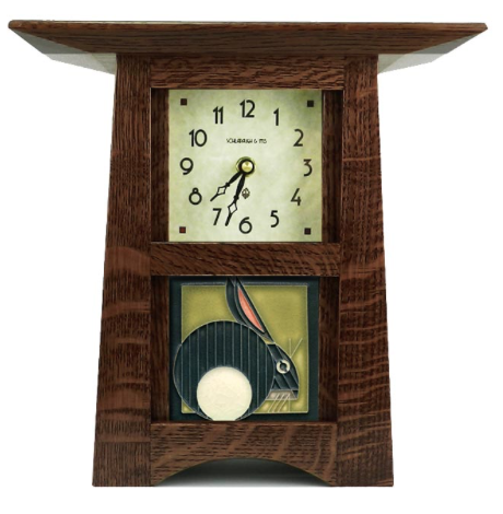 Craftsman Tile Clock - Eclipse Gallery
