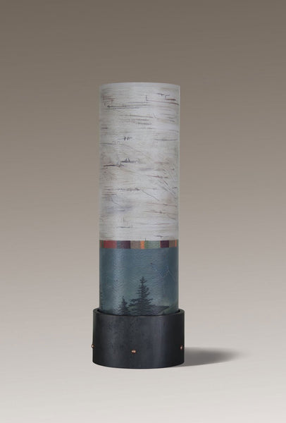 Luminaire Table Lamp with Birch Midnight Shade - Eclipse Gallery
