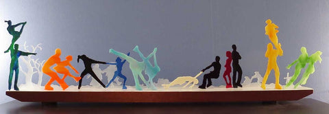 Human Glasscapes: Pas de Deux on Ice - Eclipse Gallery