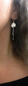 Petite Water Lily Earrings