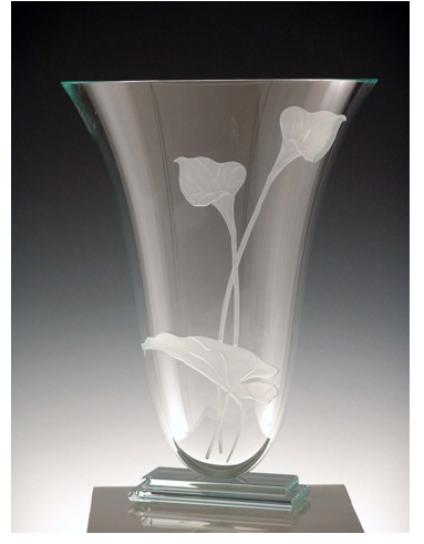 Calla Lily flower Vase - Eclipse Gallery