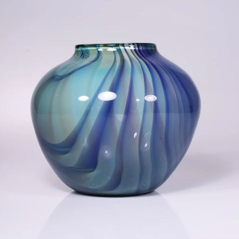 Sequoia Vase Blue Squat