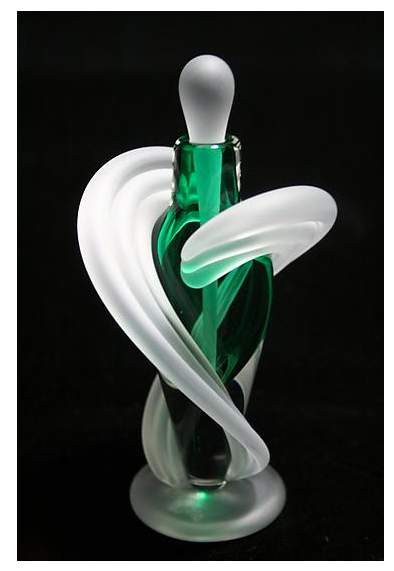 Double Swirl Perfume Bottle - Eclipse Gallery