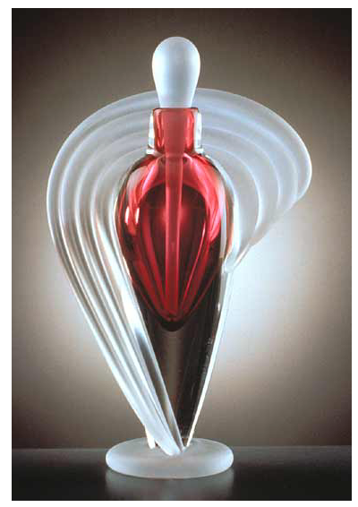 Tapered Twist Perfume Bottle