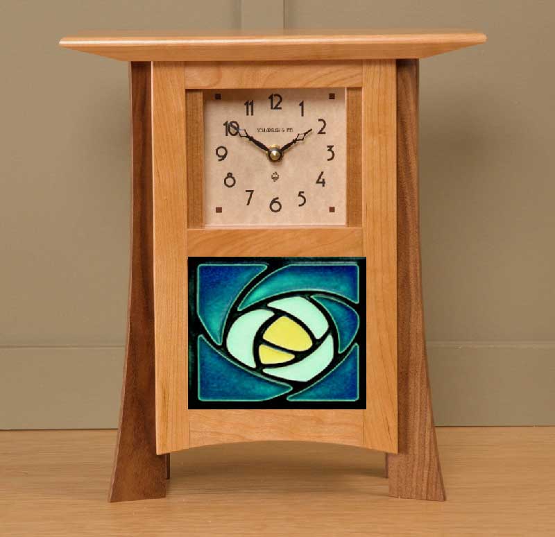 Contemporary Tile Clock - Eclipse Gallery